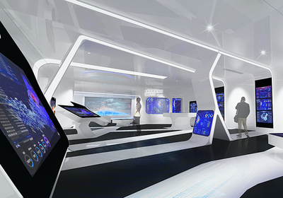 智慧多功能展廳觸摸查詢系統的應用與特點介紹——廣州朗歌多媒體設計